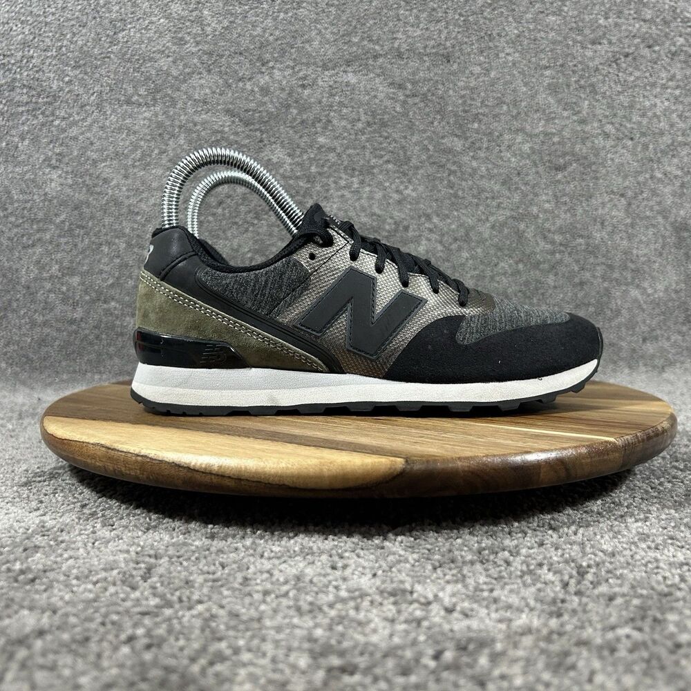 New Balance 696 Women’s Sz 5.5 Re-Engineered Black Metallic Running Active Shoes